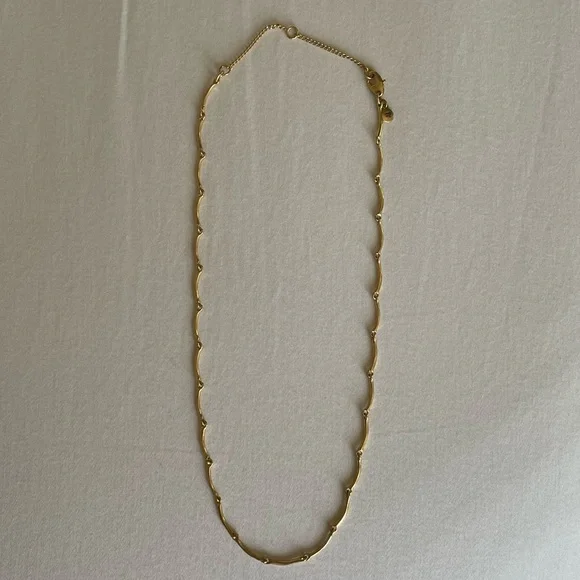 Madewell Scalloped Gold Necklace - Picture 1 of 4
